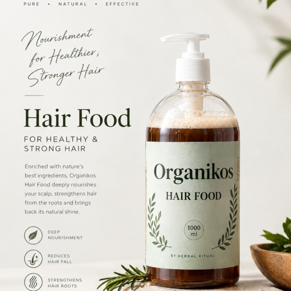 Oganikos Hair Food – For Healthy and Strong Hair